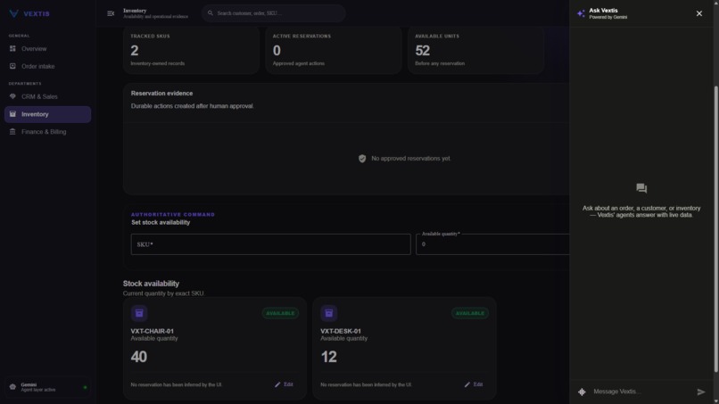 Vextis-ERP – screenshot 5
