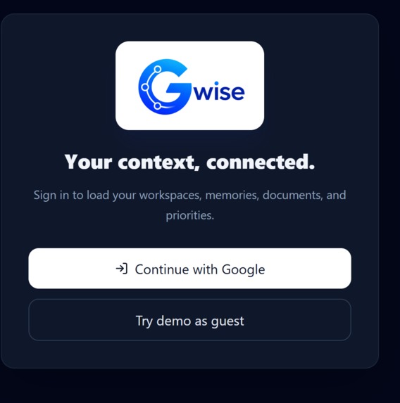 Gapwise – screenshot 1