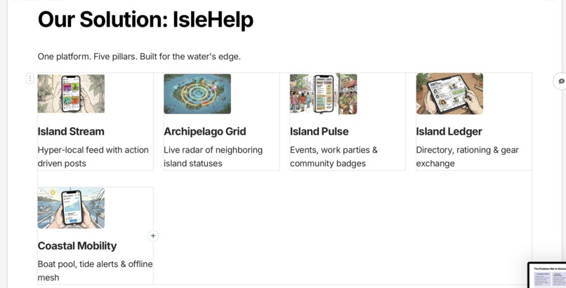IsleHelp – screenshot 1