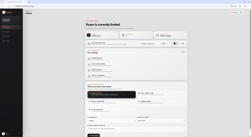 EnerKey – screenshot 1