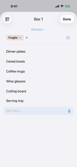 Moving Box Tracker – screenshot 12