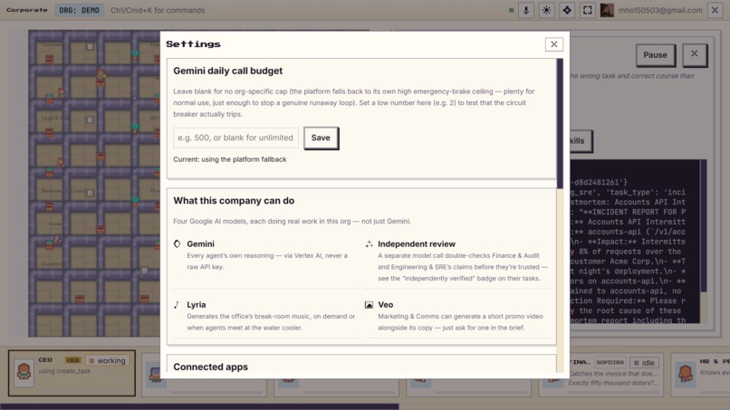 Corporate – screenshot 4