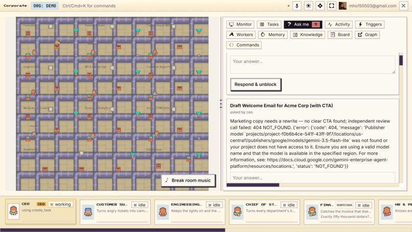Corporate – screenshot 7