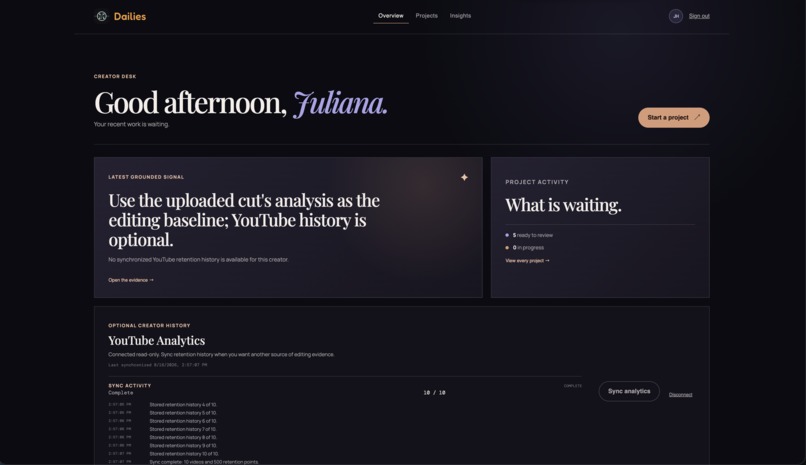 Dailies – screenshot 2
