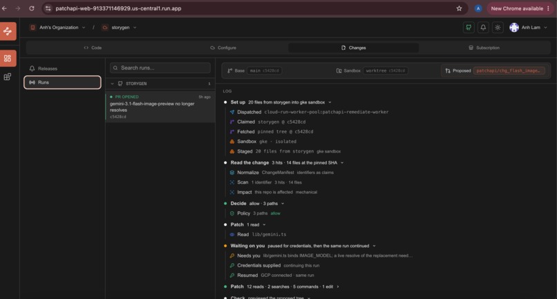 PatchAPI – screenshot 4
