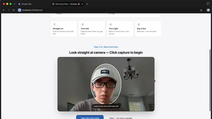 Restage – screenshot 1