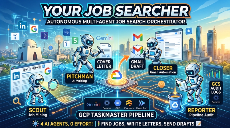 Your job searcher  – screenshot 1