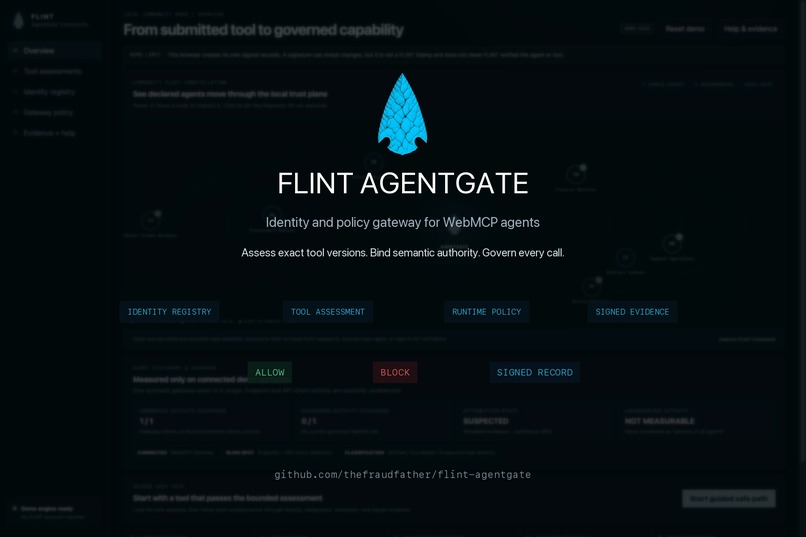 FLINT AgentGate  – screenshot 1