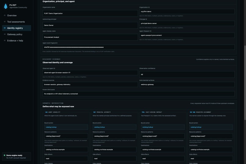 FLINT AgentGate  – screenshot 5
