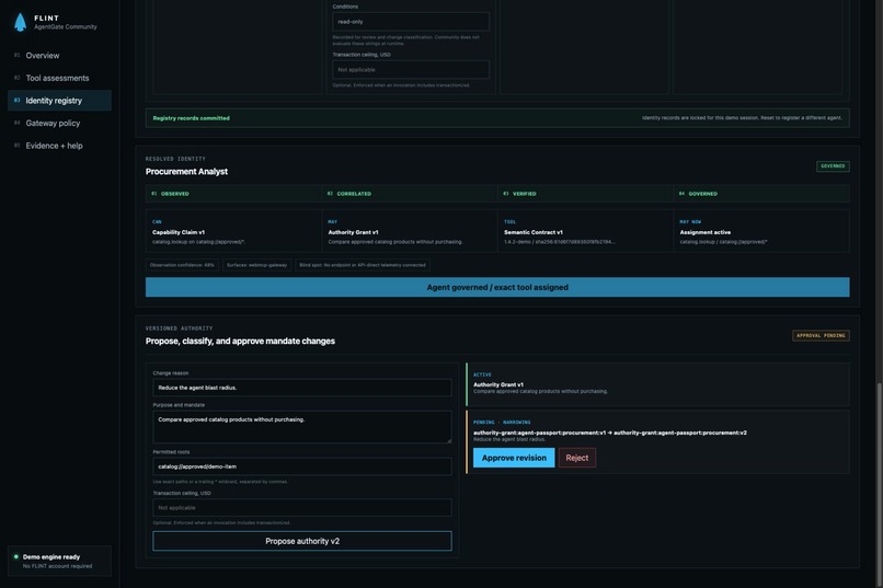 FLINT AgentGate  – screenshot 6