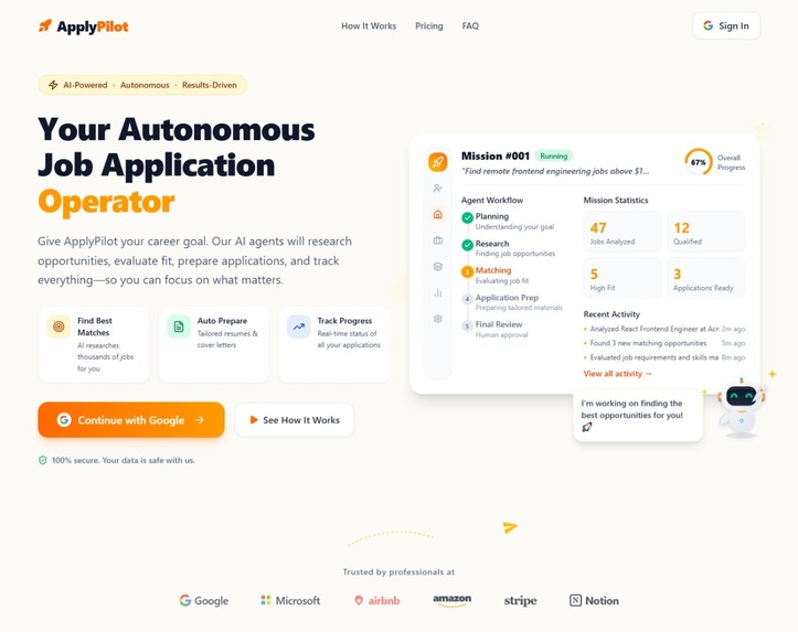 ApplyPilot – screenshot 1