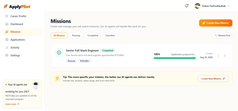 ApplyPilot – screenshot 4