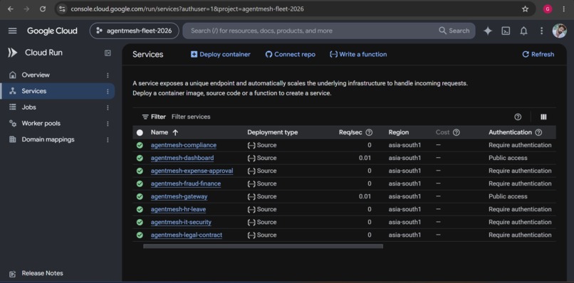 AgentMesh – screenshot 1