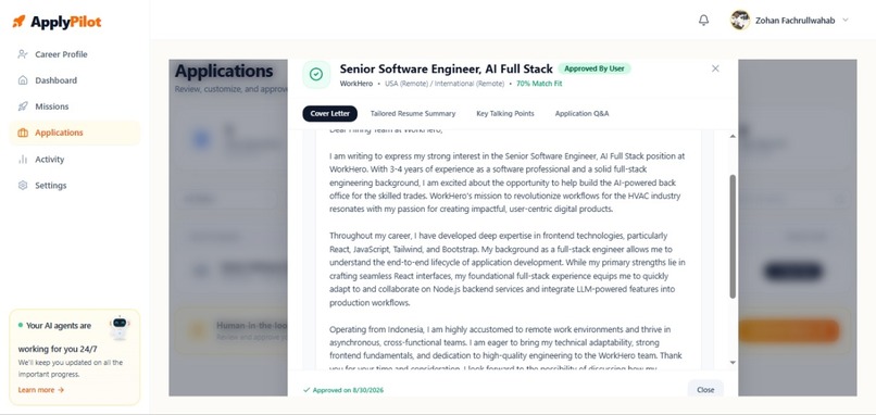 ApplyPilot – screenshot 7