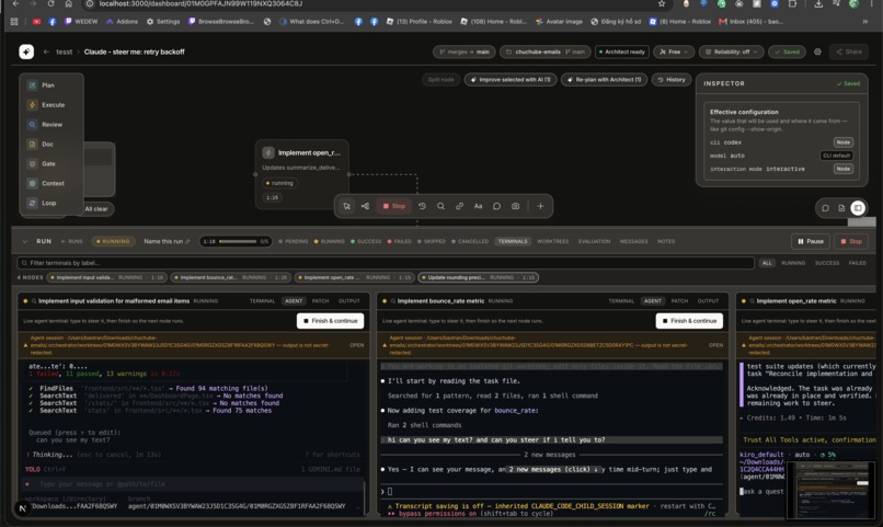 Chuchube Workflows – screenshot 2