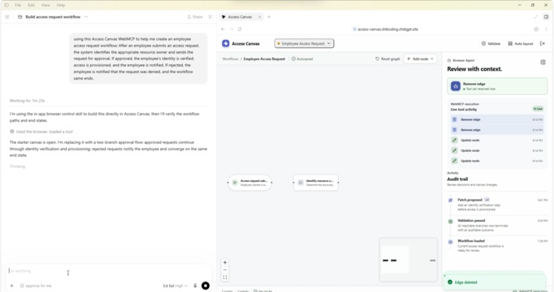 Access Canvas – screenshot 2