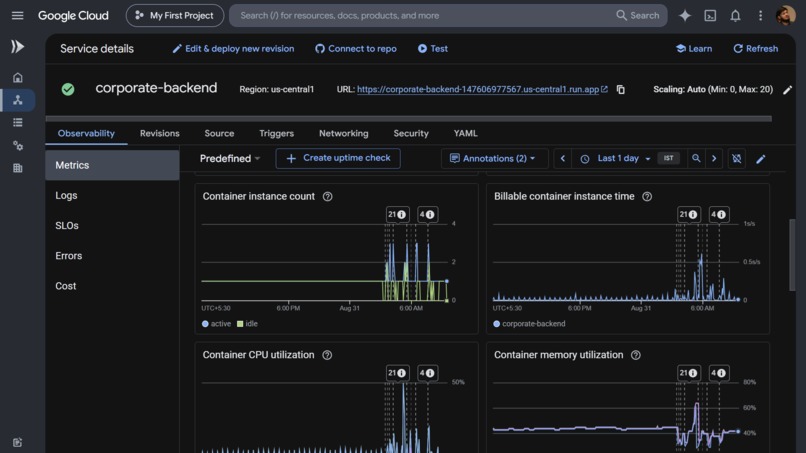 Corporate – screenshot 10