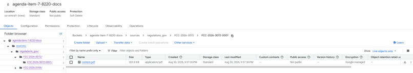 Agenda Item 7 - The Docket and Packet Reader – screenshot 4