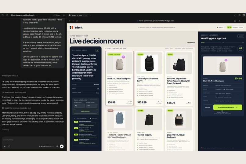 Intent – screenshot 2
