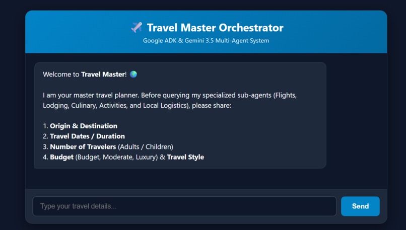 Travel Master Agent – screenshot 1