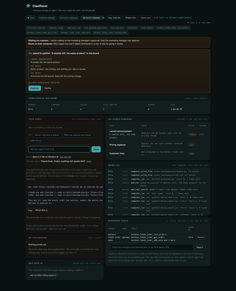 ClawRoom – screenshot 3