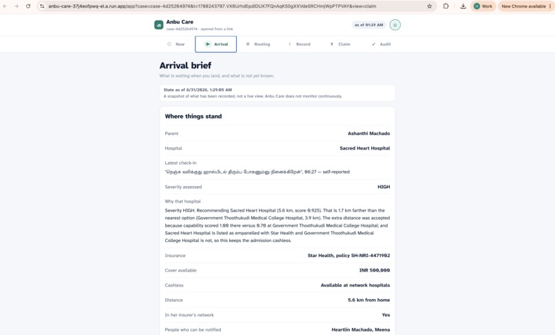 AnbuCare – screenshot 1