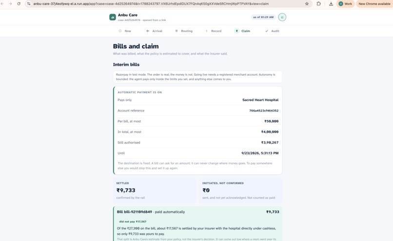 AnbuCare – screenshot 2