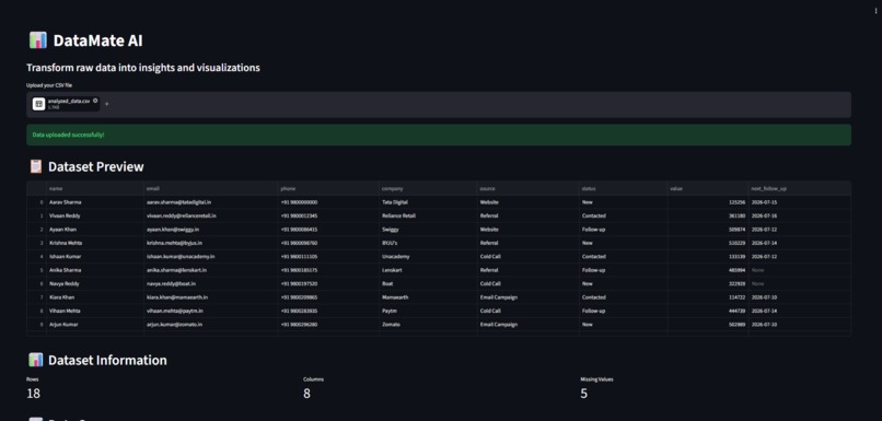 DataMate AI – screenshot 2