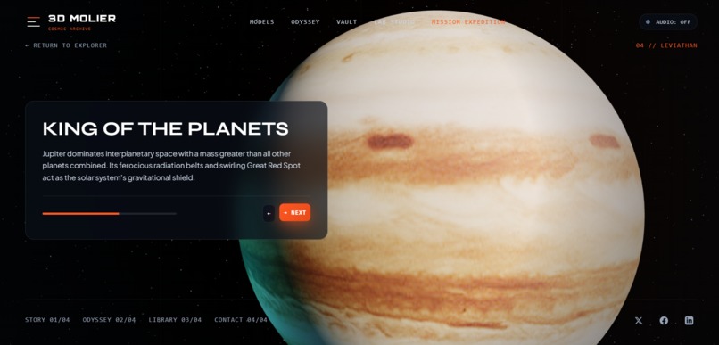 3D MOLIER - Deep Space & Cosmic 3D Model Archive – screenshot 8