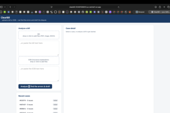 ClearBill — the AI billing advocate in your inbox