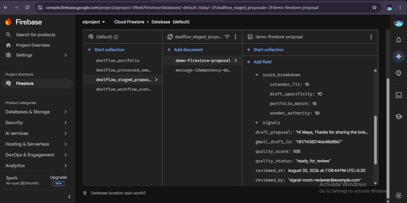 DealFlow — Trust-Scored Autonomous Proposal Agent – screenshot 4