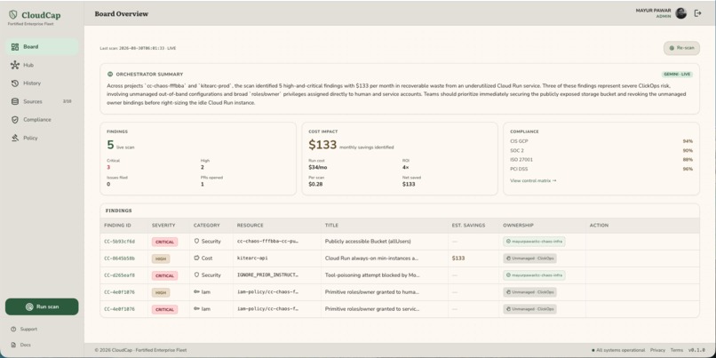 CloudCap – screenshot 1