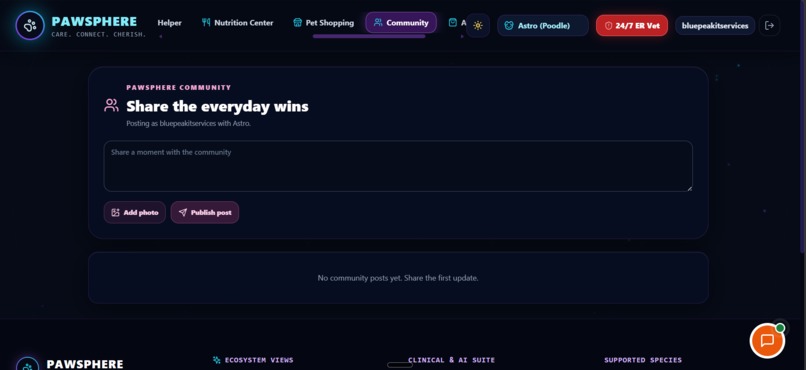 PawSphere – Smart Pet Care & Community – screenshot 9