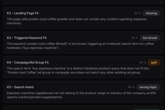Agent - Search Term Analyzer Workflow 