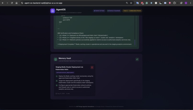 AgentOS: The Self-Teaching Partner – screenshot 14