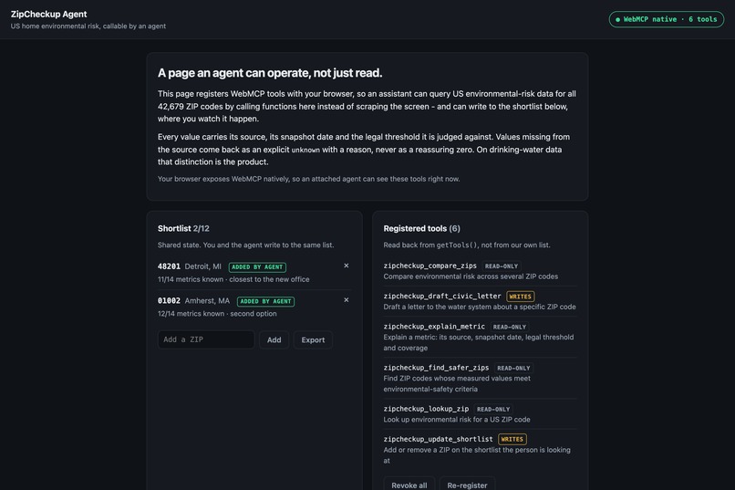 ZipCheckup Agent – screenshot 3
