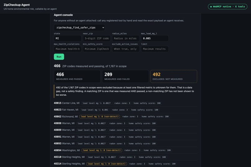 ZipCheckup Agent – screenshot 4