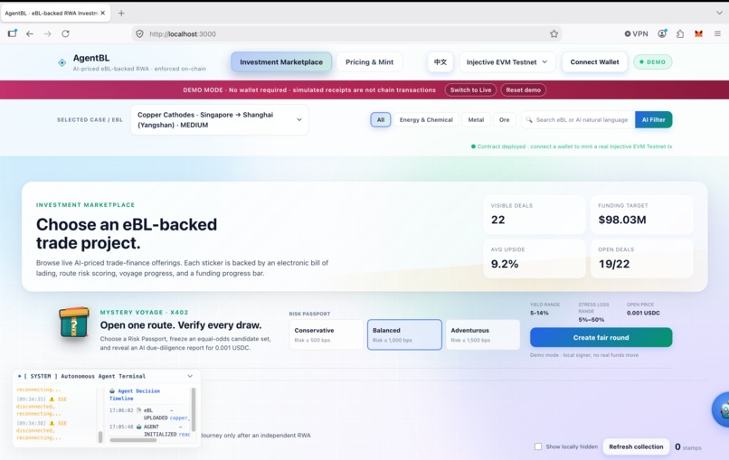 AgentBL – screenshot 1
