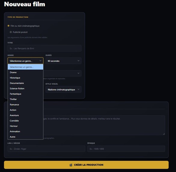 Agentic Cinema Studio – screenshot 4