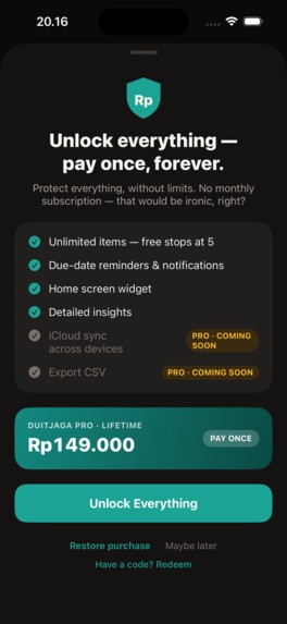 Duitjaga: Subs & Bills – screenshot 4