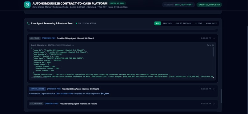 PactFlow: Autonomous B2B SOW-to-Invoice Multi-Agent – screenshot 6