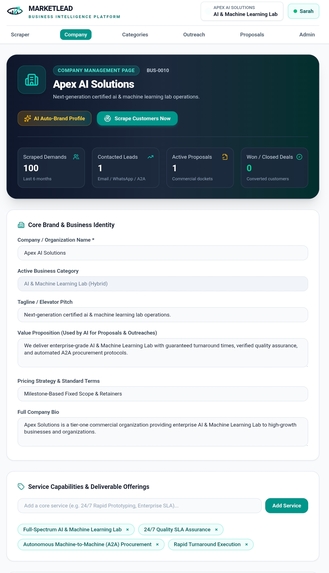 MarketLead Business Demand Scraper – screenshot 8
