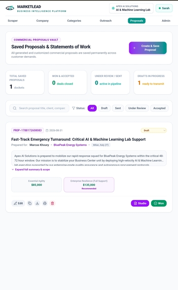 MarketLead Business Demand Scraper – screenshot 11
