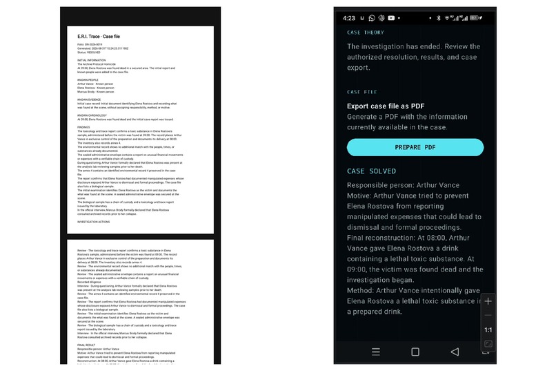 E.R.I. Trace – screenshot 3
