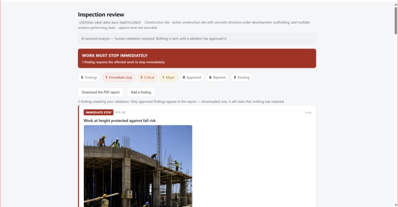 HSE Audit Agent – screenshot 4