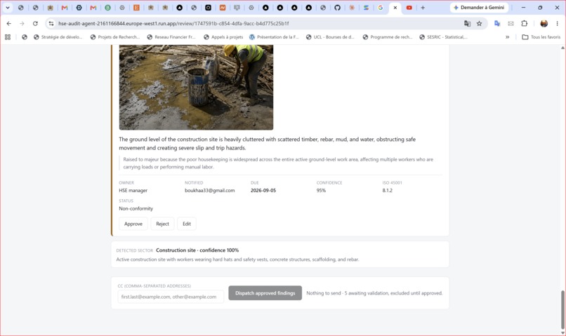 HSE Audit Agent – screenshot 5