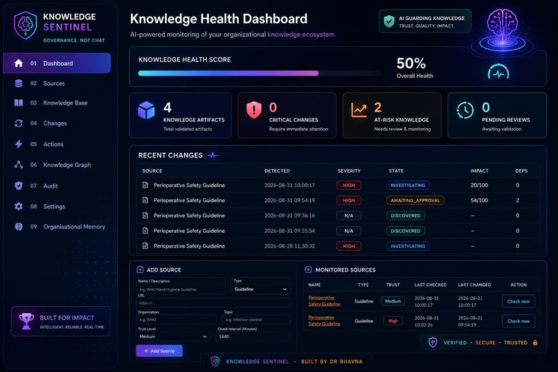 Knowledge Sentinel – screenshot 2