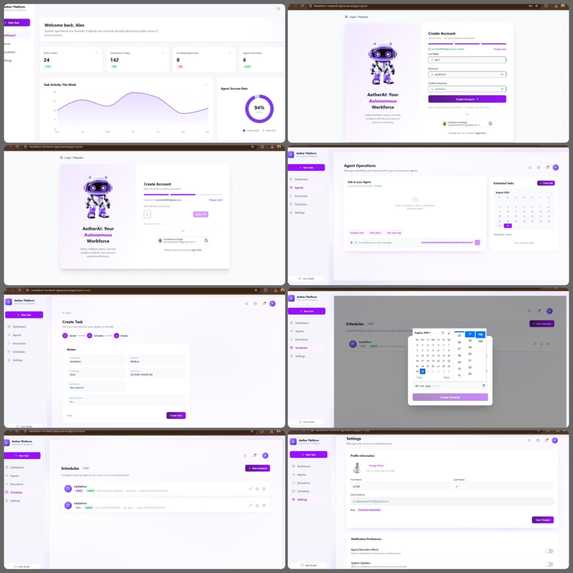 AetherAI — Agentic Task Automation Platform – screenshot 1