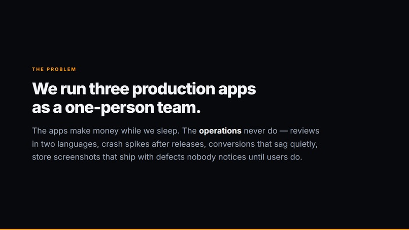 Indie App Ops Agent — Nemotron Edition – screenshot 1