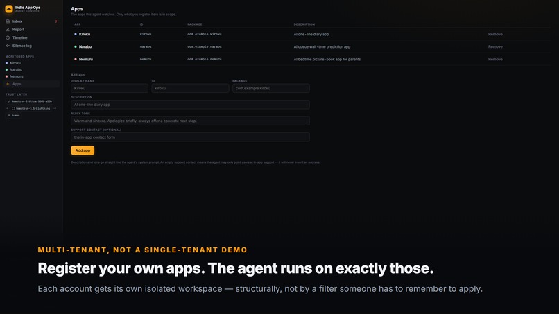 Indie App Ops Agent — Nemotron Edition – screenshot 5